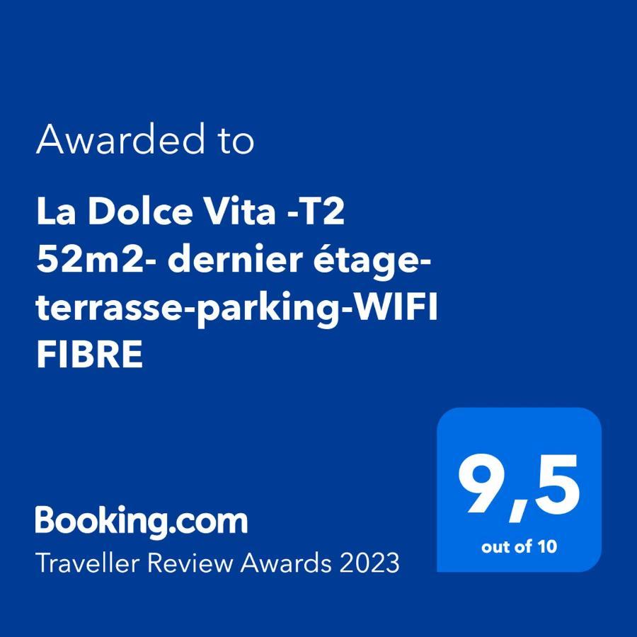 塔布La Dolce Vita -T2 52M2- Dernier Etage- Terrasse-Parking-Wifi Fibre公寓 外观 照片